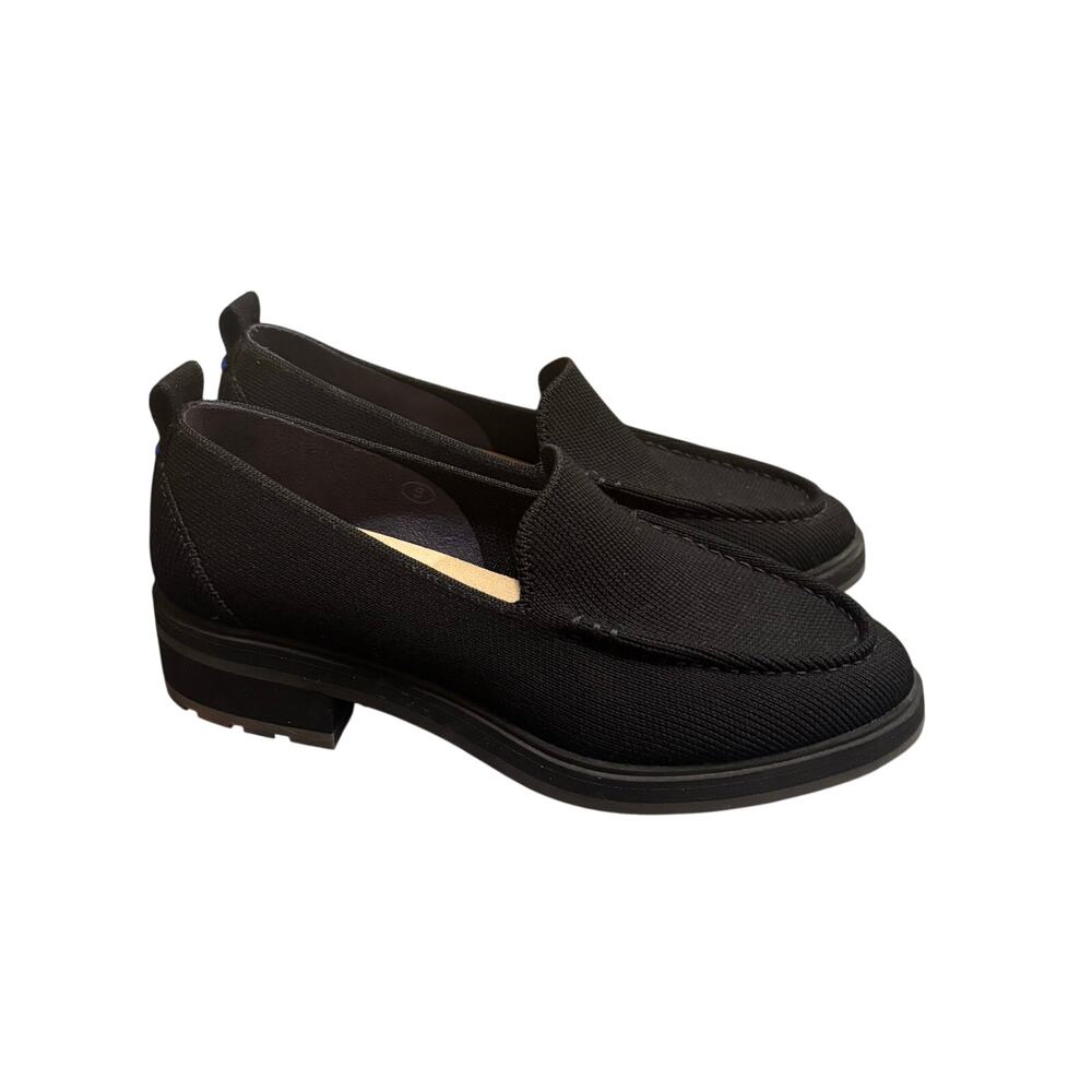 Rothy's The Lug Loafer in Black - size 6